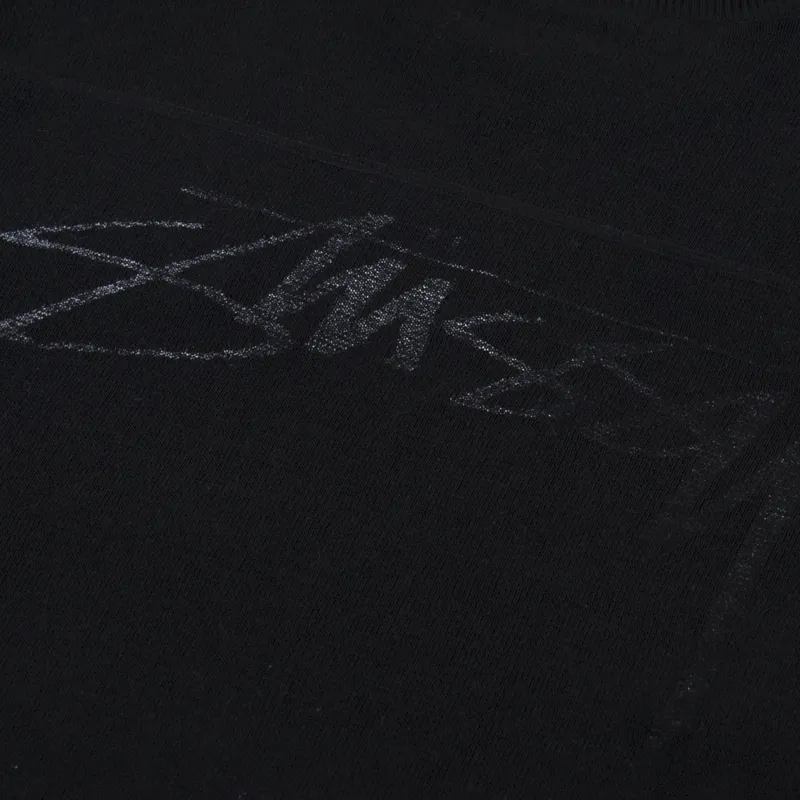 Stussy Football Sweater Black-5