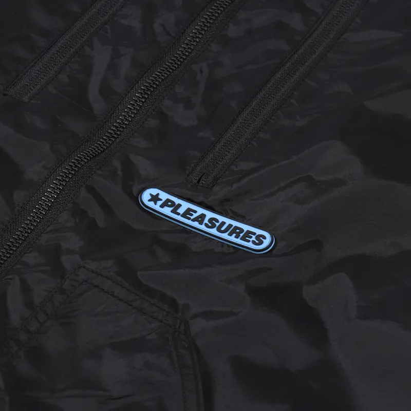 Pleasures Forever Nylon Vest Black-5