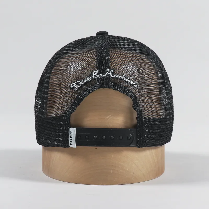 Deus Ex Machina Fortuity Trucker Hat Black-3