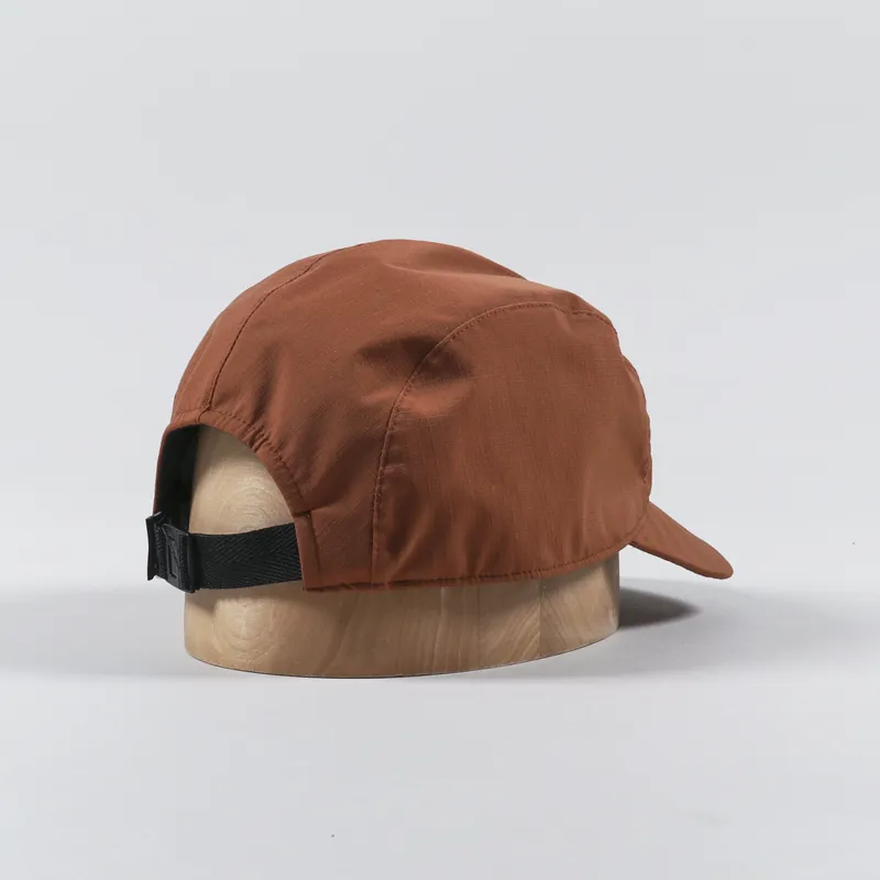 Snow Peak Fire-Resistant 2-Layer Rain Cap Orange-1