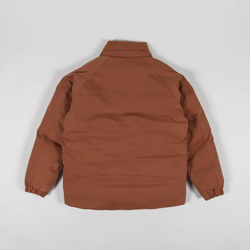 Snow Peak Fire-Resistant 2-Layer Down Jacket Orange-4