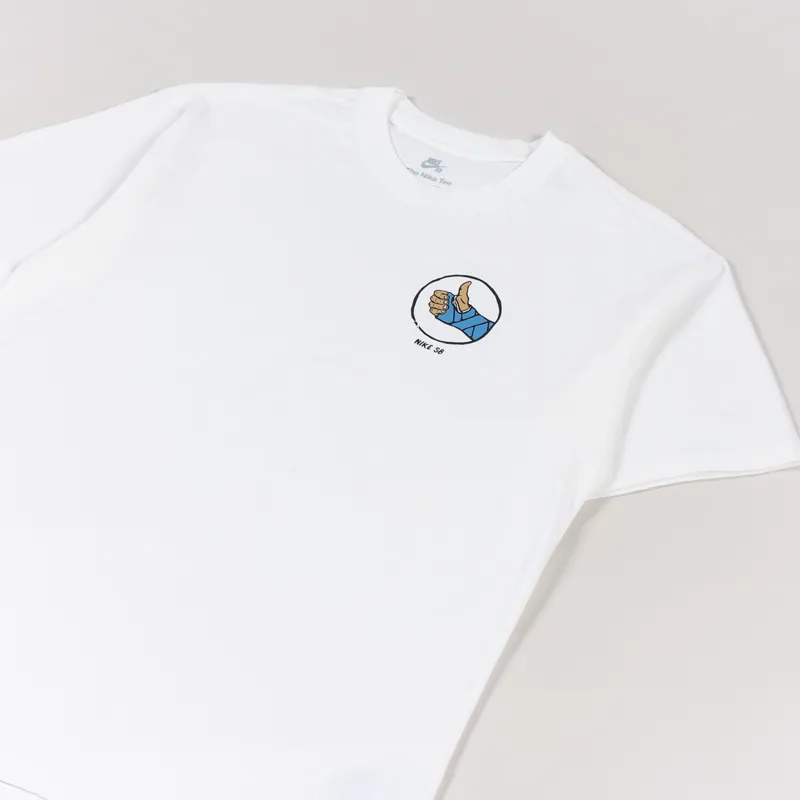 Nike SB Fracture T Shirt White-2