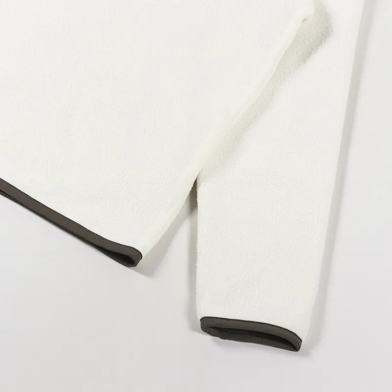 Norse Projects Frederik Tab Series Fleece Jacket Ecru-7