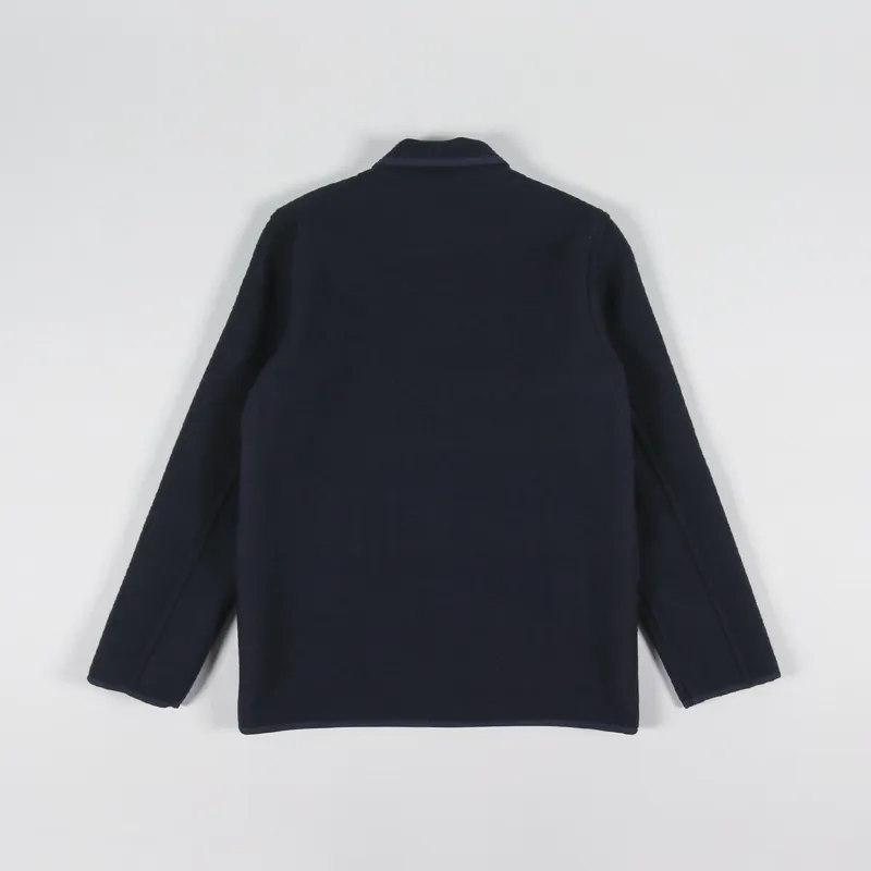 Nudie Jeans Fred Cloth Jacket Navy-2