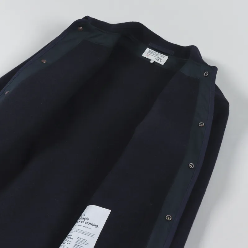 Nudie Jeans Fred Cloth Jacket Navy-4