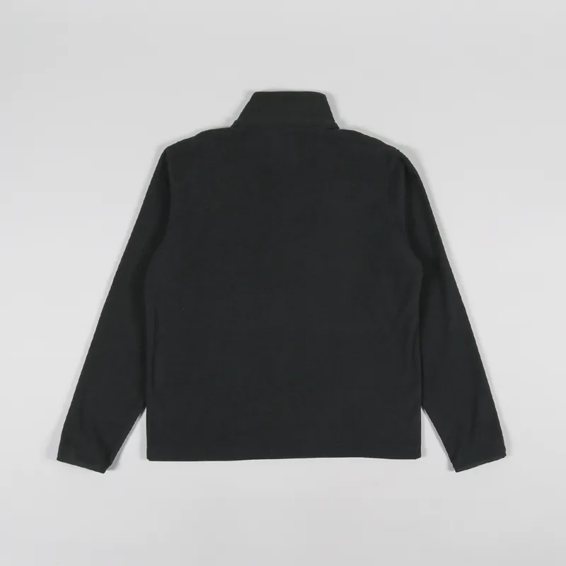 Norse Projects Frederik Half Zip Fleece Black-1