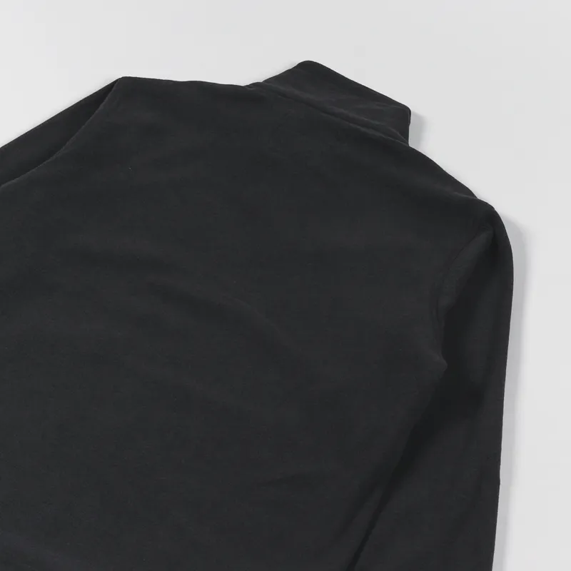 Norse Projects Frederik Half Zip Fleece Black-3