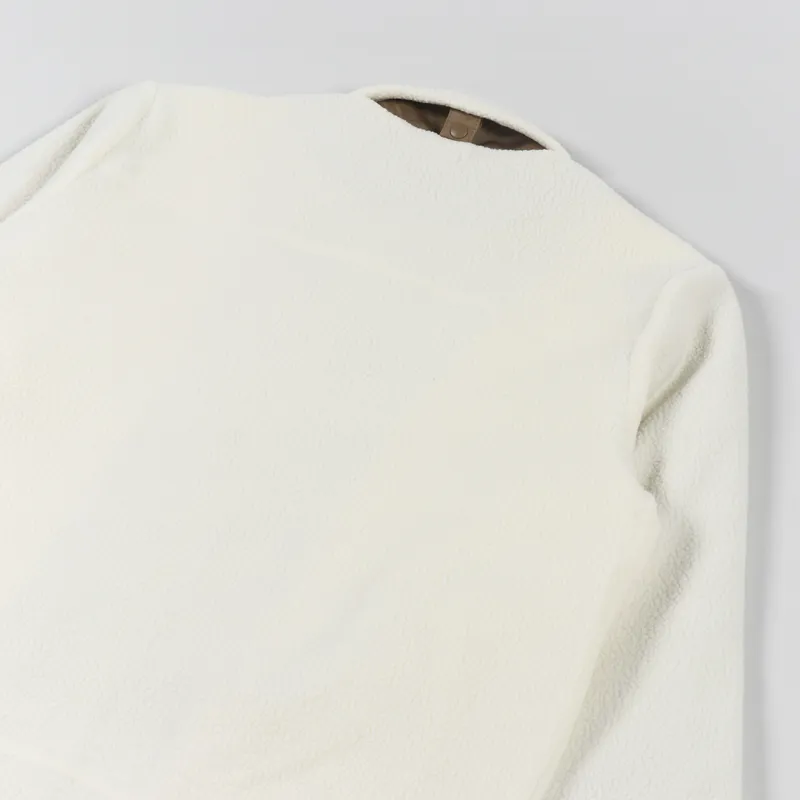 Norse Projects Frederik Fleece Full Zip Jacket Ecru-5