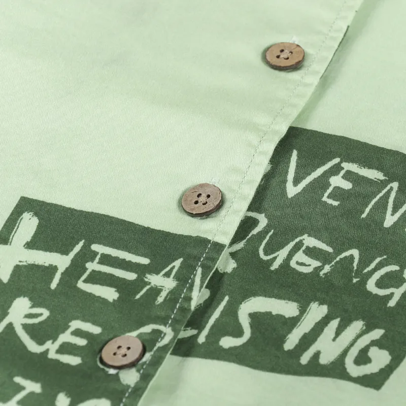 Deus Ex Machina Womens Freq Flag Shirt Sunny Multi-3