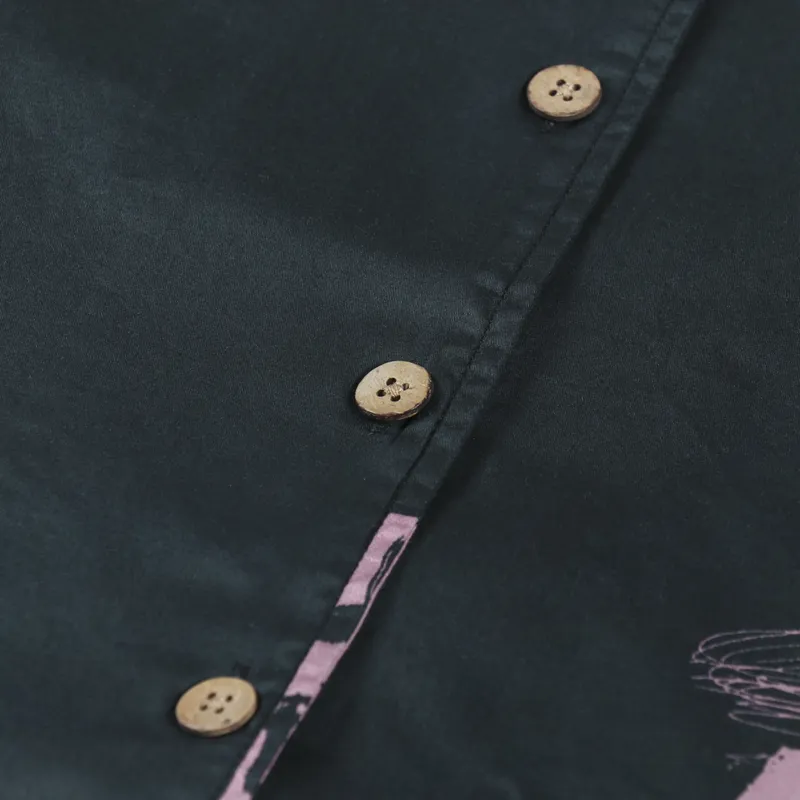 Deus Ex Machina Womens Freq Flag Shirt Zephyr Multi-4