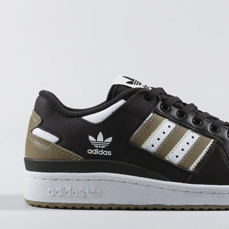 Adidas Skateboarding Forum 84 Low ADV Shoes Brown Ecru White-5