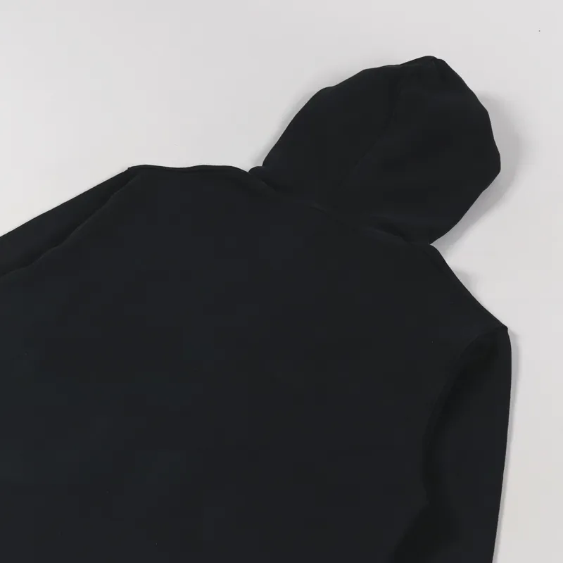 Norse Projects Fraser Tab Series Hoodie Black-3