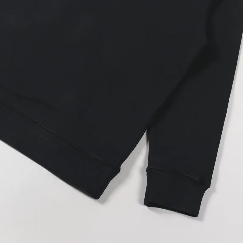 Norse Projects Fraser Tab Series Hoodie Black-6