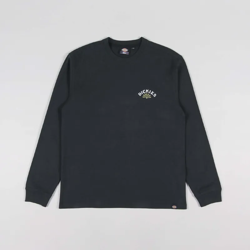 Dickies Fort Lewis Long Sleeve T Shirt Black-1