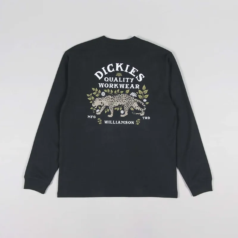 Dickies Fort Lewis Long Sleeve T Shirt Black