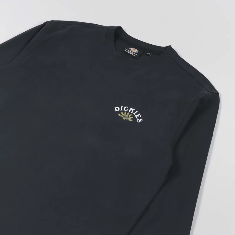 Dickies Fort Lewis Long Sleeve T Shirt Black-3