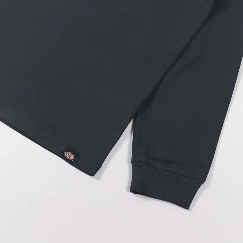 Dickies Fort Lewis Long Sleeve T Shirt Black-4