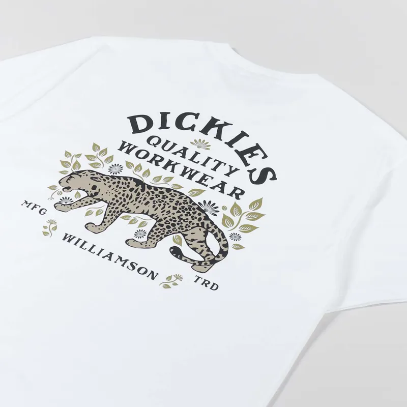 Dickies Fort Lewis T Shirt White-2