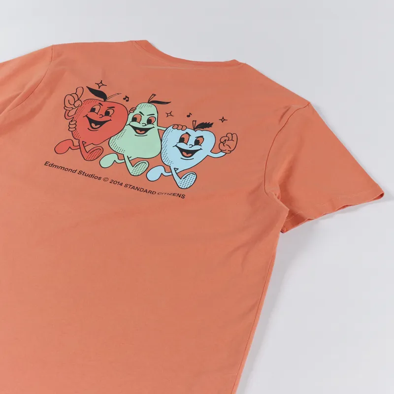 Edmmond Studios Fruits T Shirt Orange-4
