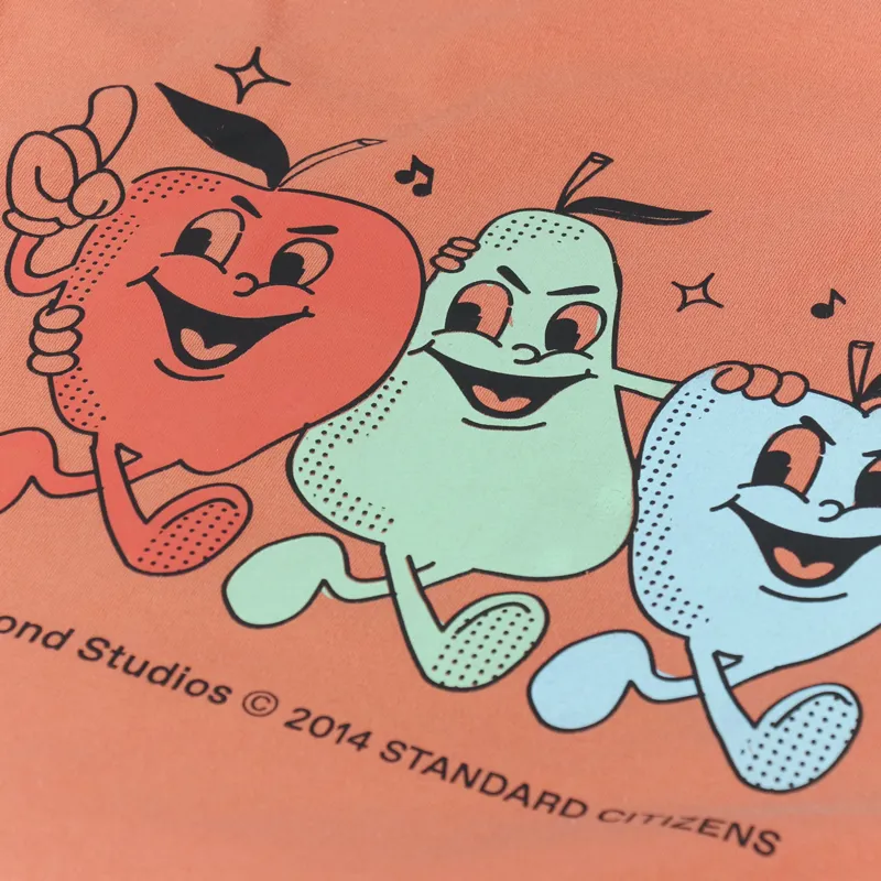 Edmmond Studios Fruits T Shirt Orange-5