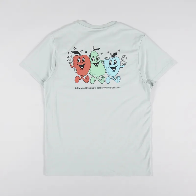Edmmond Studios Fruits T Shirt Sage Green