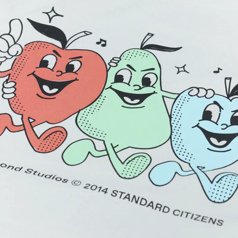 Edmmond Studios Fruits T Shirt Sage Green-5