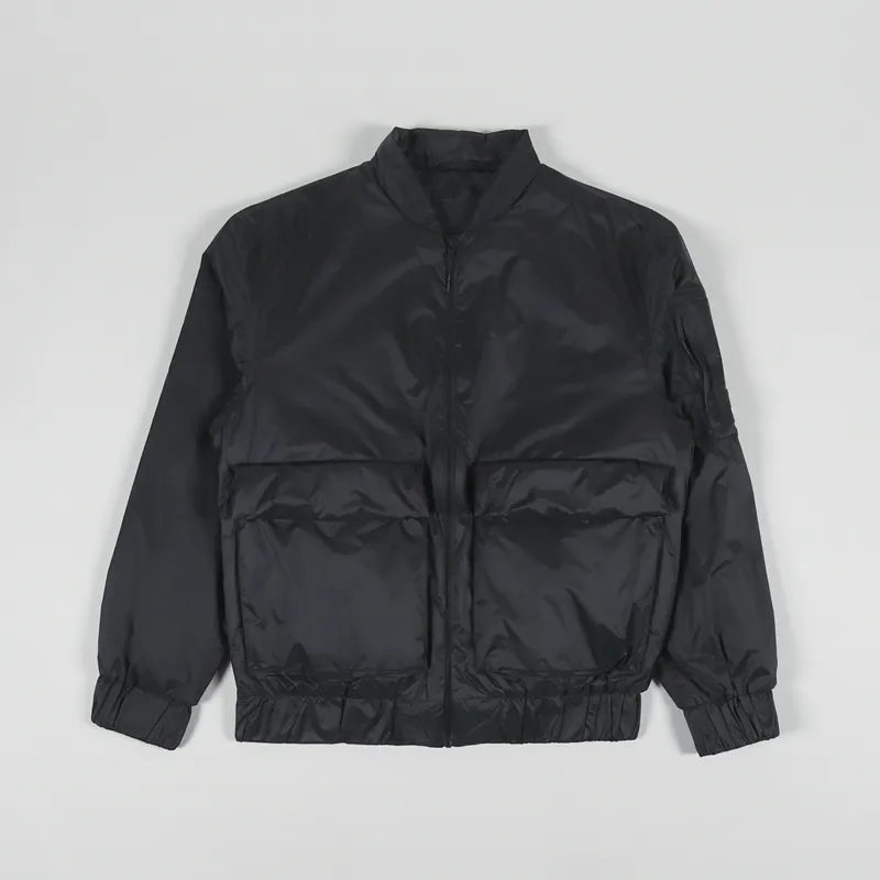 Rains Lightweight Insulated Fuse Bomber Jacket Black