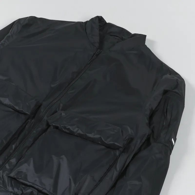 Rains Fuse Bomber Insulated Down Jacket Black-3
