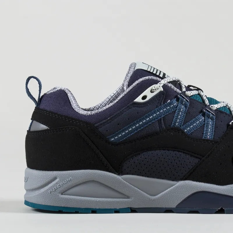Karhu Fusion 2.0 Shoes Jet Black Deep Lagoon-5