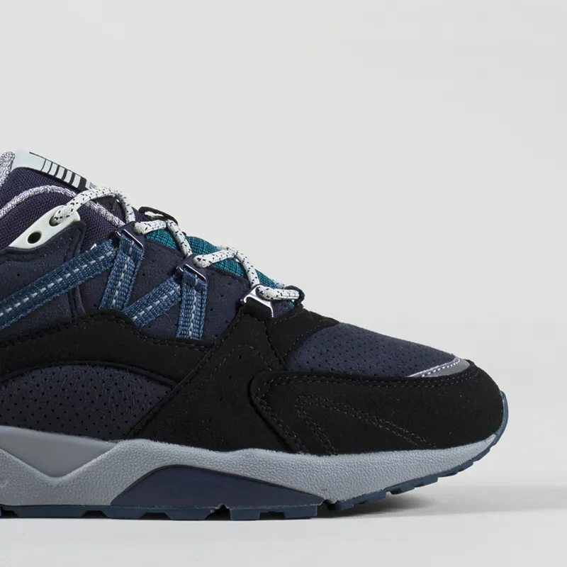 Karhu Fusion 2.0 Shoes Jet Black Deep Lagoon-6