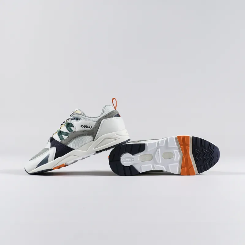 Karhu Fusion 2.0 Shoes Lily White Foliage Green-2