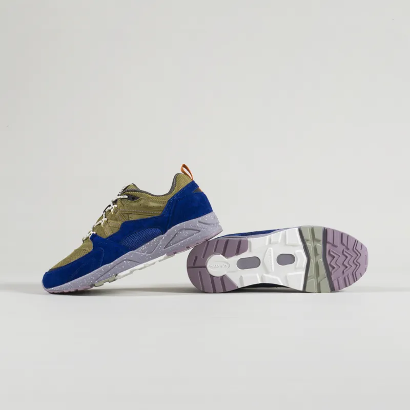 Karhu Fusion 2.0 Shoes Sodalite Blue Green Moss-2