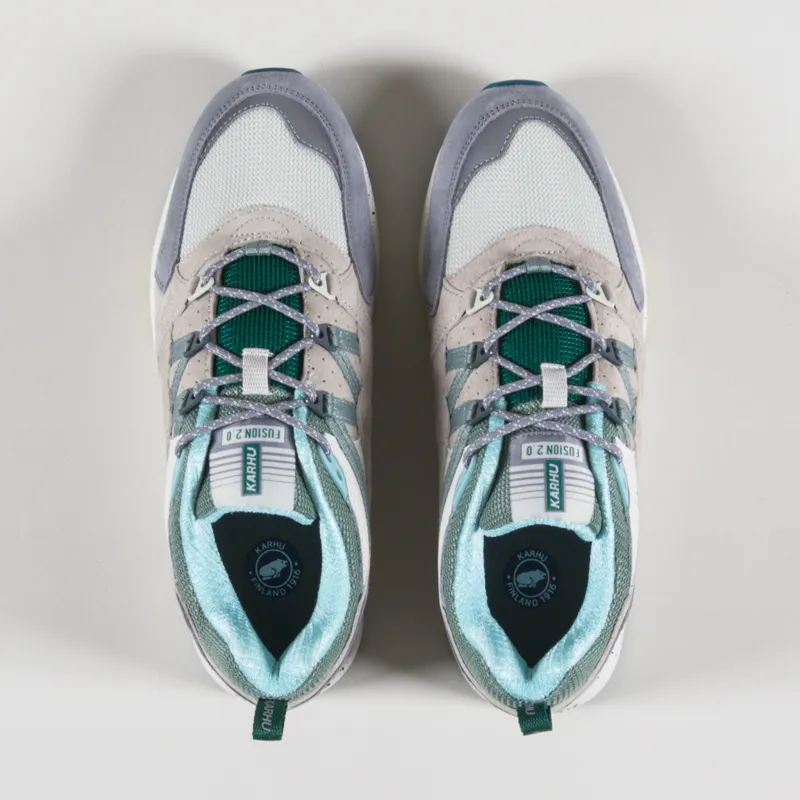 Karhu Fusion 2.0 Shoe Ultimate Grey Iceberg Green-1