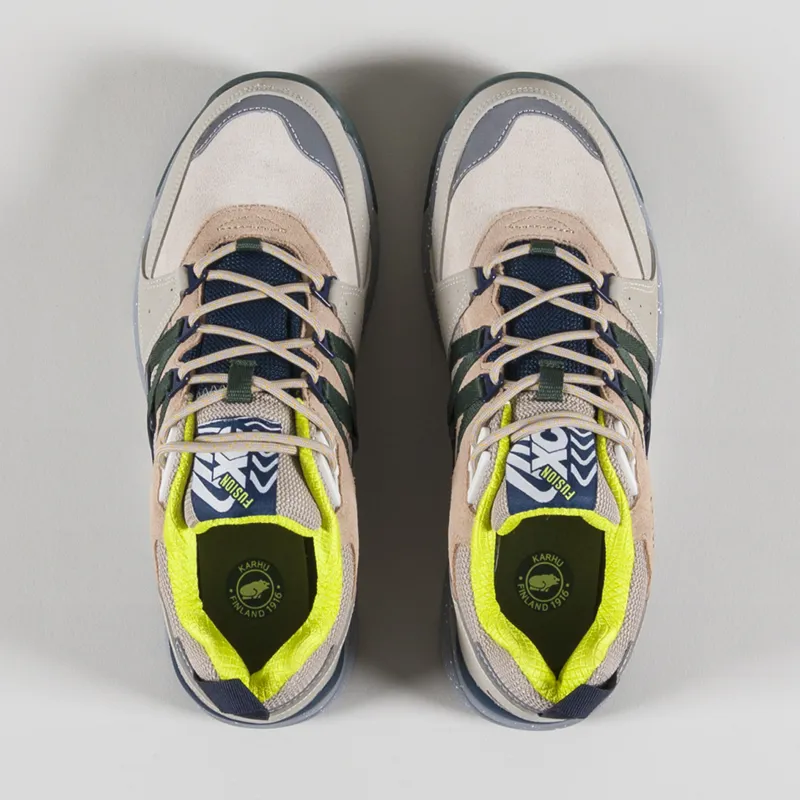 Karhu Fusion XC Shoes Silver Lining Dark Forest-3