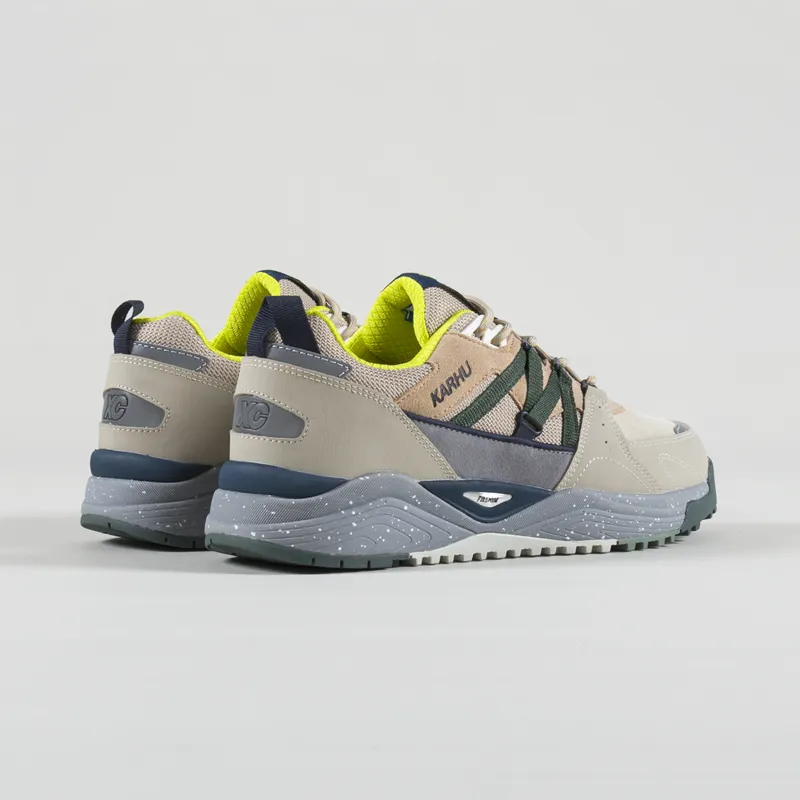 Karhu Fusion XC Shoes Silver Lining Dark Forest-1