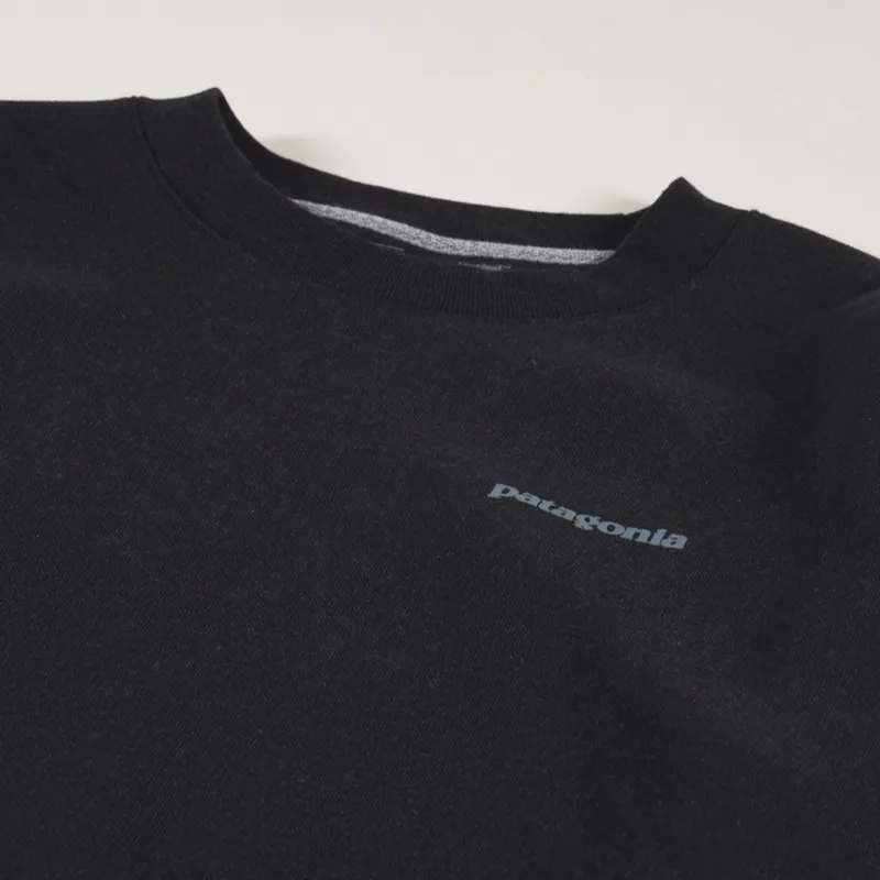 Patagonia Fitz Roy Icon Uprisal Crew Sweatshirt Ink Black-2