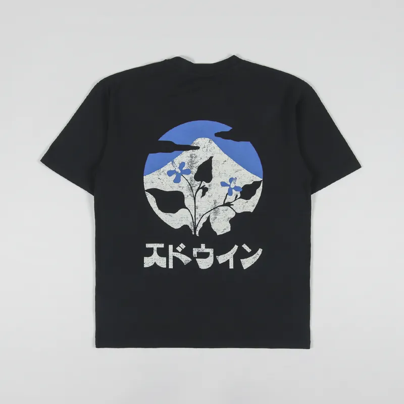 Edwin Fuji No Hana T Shirt Black