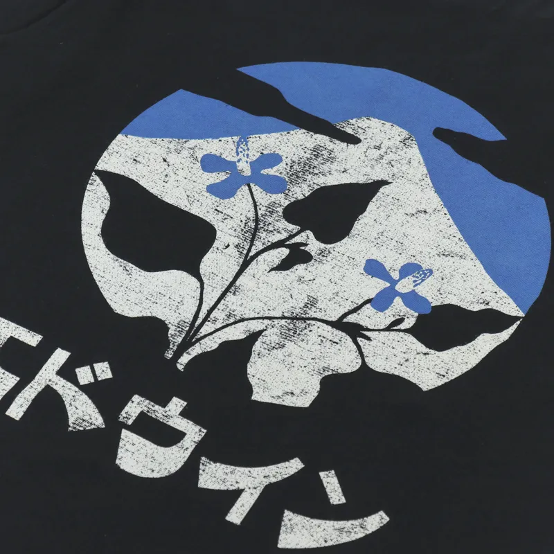 Edwin Fuji No Hana T Shirt Black-4