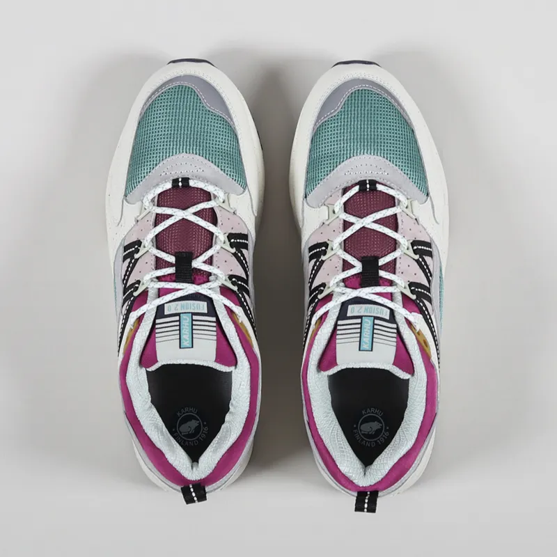 Karhu Fusion 2.0 Shoes Lily White Grey Violet-4