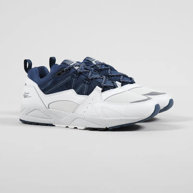 Karhu Fusion 2.0 Shoes White Blue Wing Teal