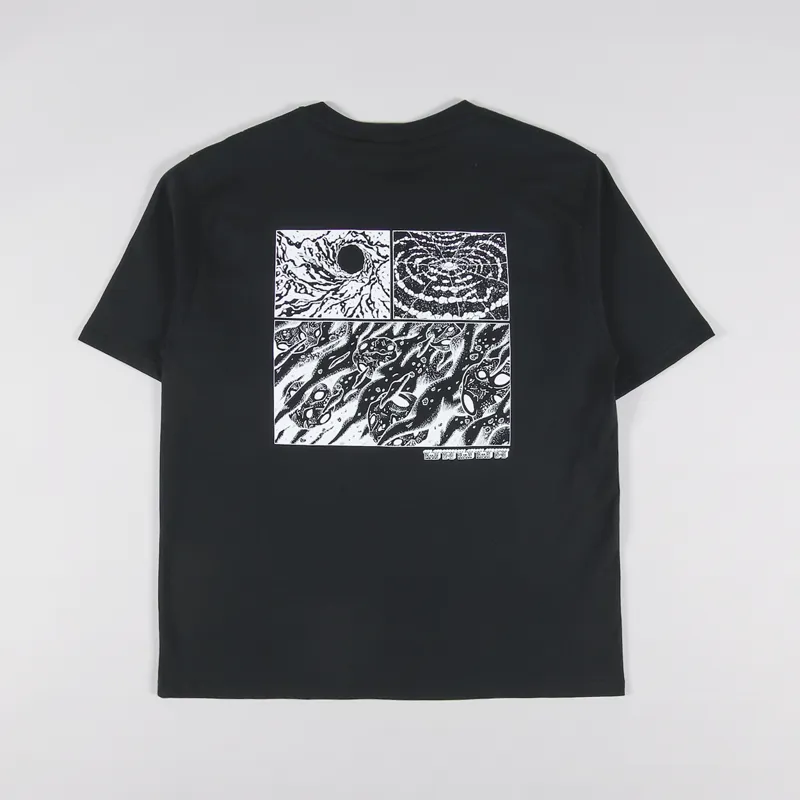 WAWWA Future Daze Organic T Shirt Black