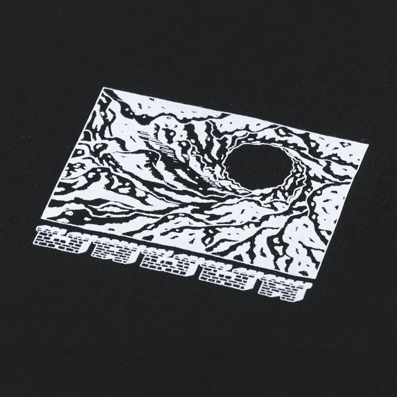 WAWWA Future Daze Organic T Shirt Black-5