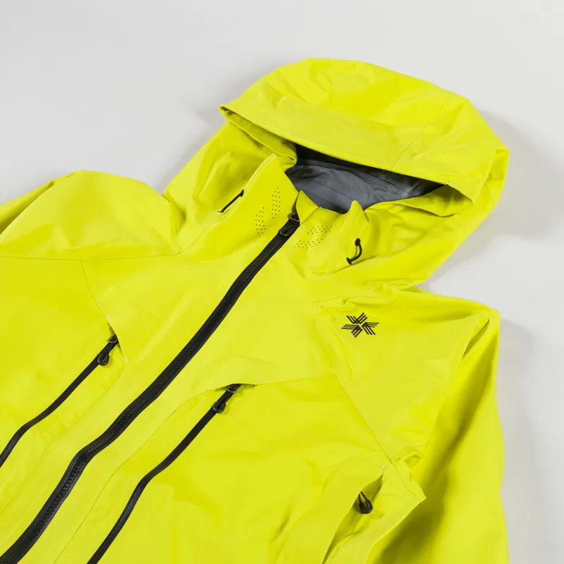 Goldwin GORE-TEX 3L Jacket Lime Yellow-3