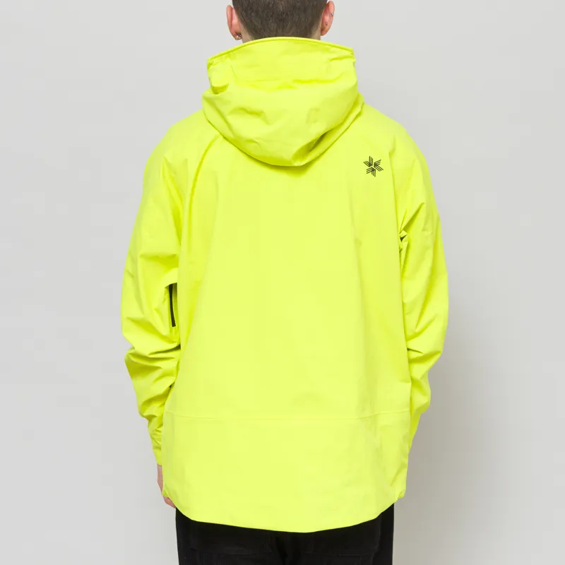 Goldwin GORE-TEX 2L Jacket Lime Yellow-3