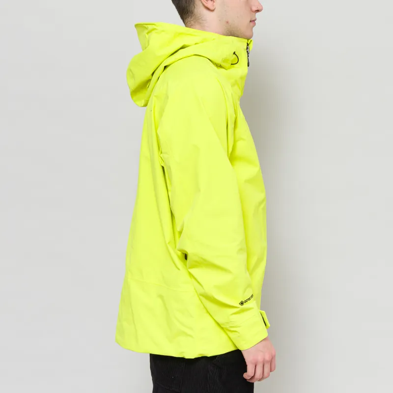 Goldwin GORE-TEX 2L Jacket Lime Yellow-4