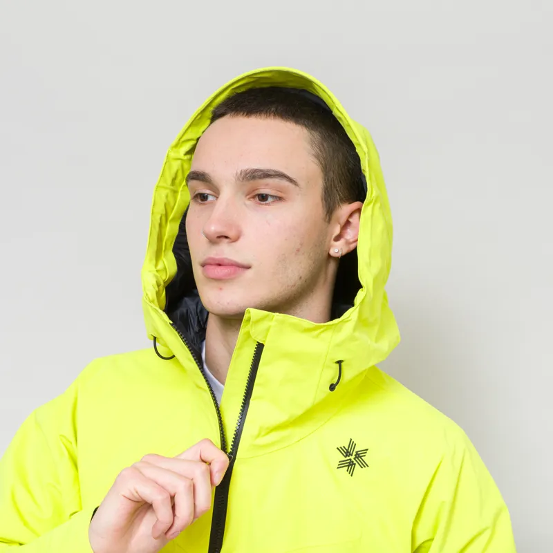 Goldwin GORE-TEX 2L Jacket Lime Yellow-6