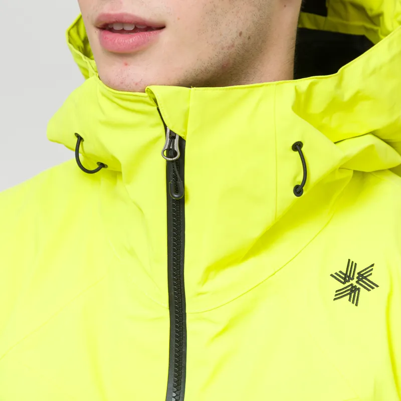 Goldwin GORE-TEX 2L Jacket Lime Yellow-5