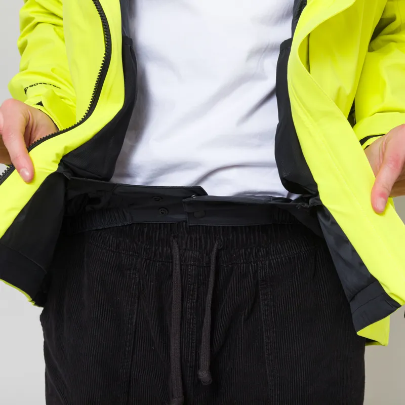 Goldwin GORE-TEX 2L Jacket Lime Yellow-11