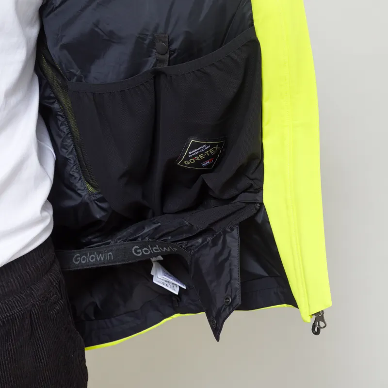 Goldwin GORE-TEX 2L Jacket Lime Yellow-10