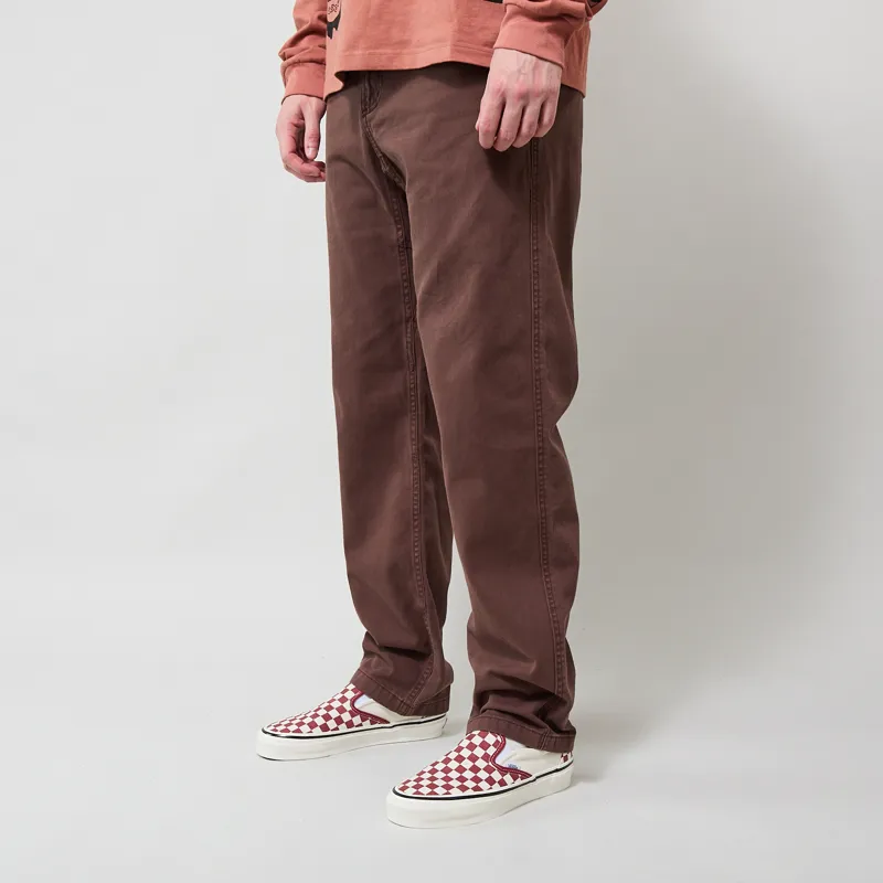 Gramicci G-Pants Brown Pigment-1